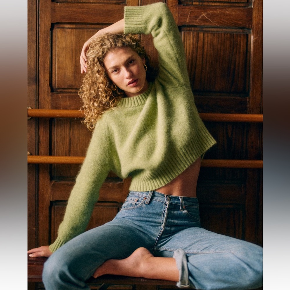 Sézane Sama Pistachio Jumper - NWT - Picture 5 of 5
